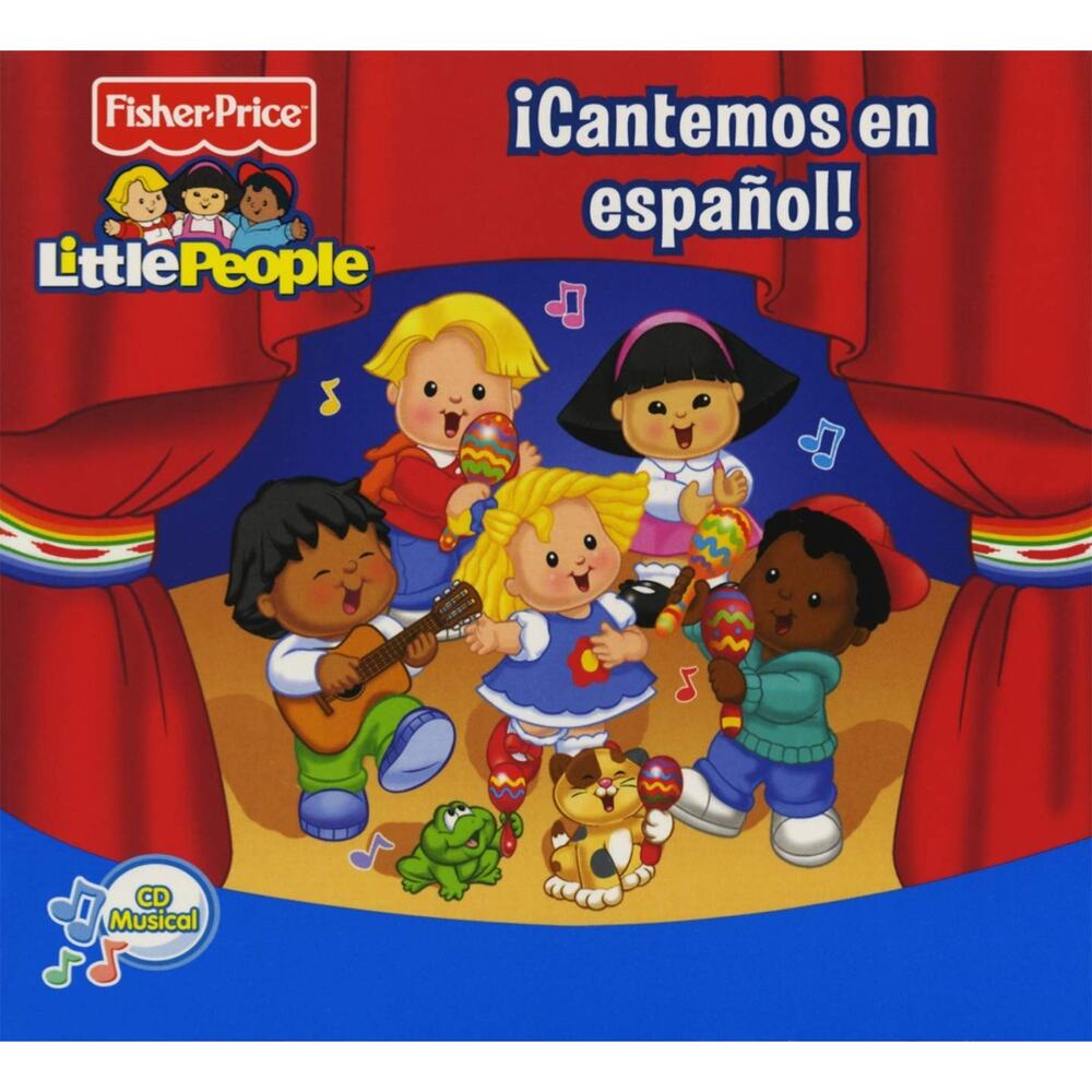 NEW Fisher-Price Little People Children's Learning CD's-(iCantemos en espanol!)